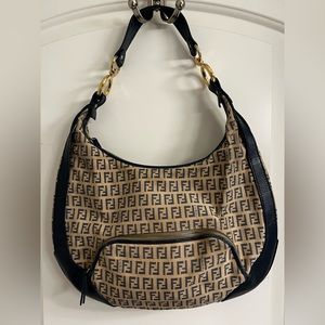 Fendi Zucca Hobo Purse